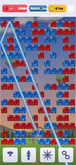 PuzzleShooter laser skill